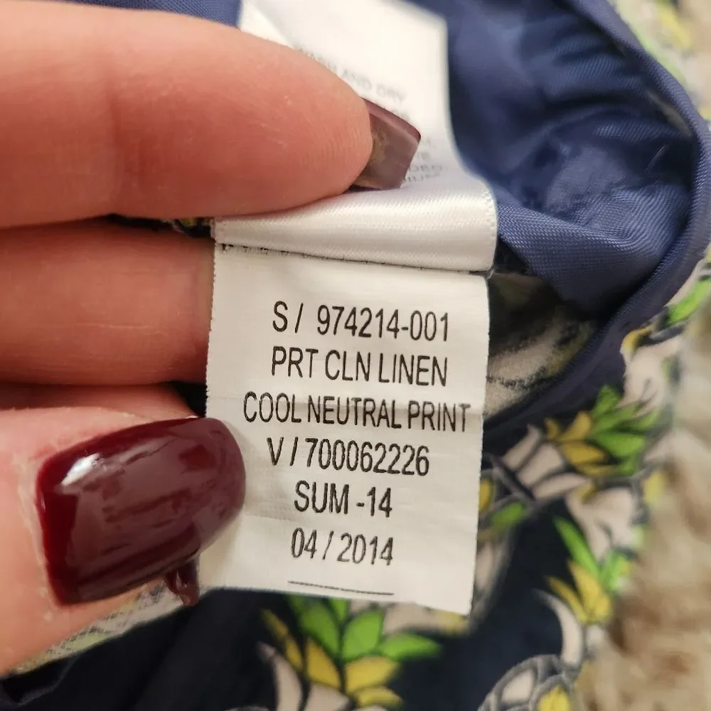 Banana Republic Pineapple Print Shorts Lime Green‎ and Blue Women's Size 4